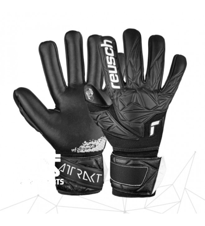REUSCH ATTRAKT GOLD NC FINGER SUPPORT GOALKEEPER GLOVES 5470150 7700